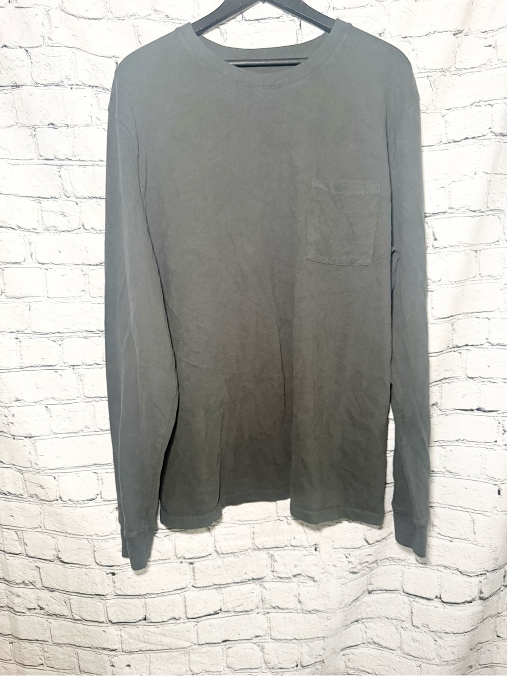 Goodfellow. Gray long sleeve. Size L